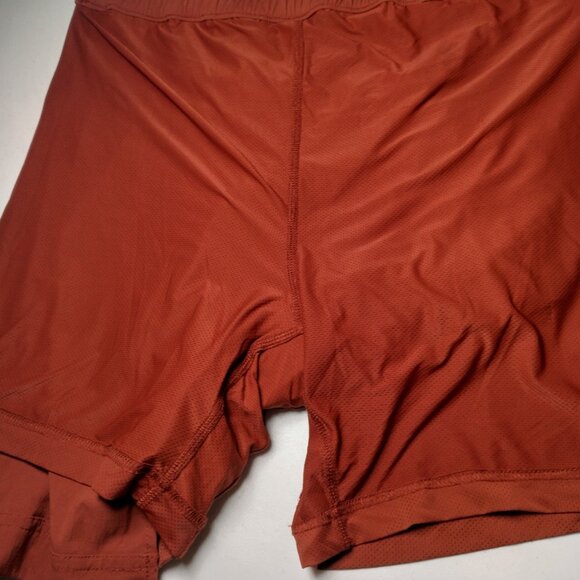 Duluth Trading Heirloom Gardening Skort w Belt Bag Large Rust Rip Stop Stretch - Picture 10 of 16